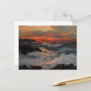 Cartes Pour Fêtes Annuelles Le soleil de décor par Frederick Judd Waugh