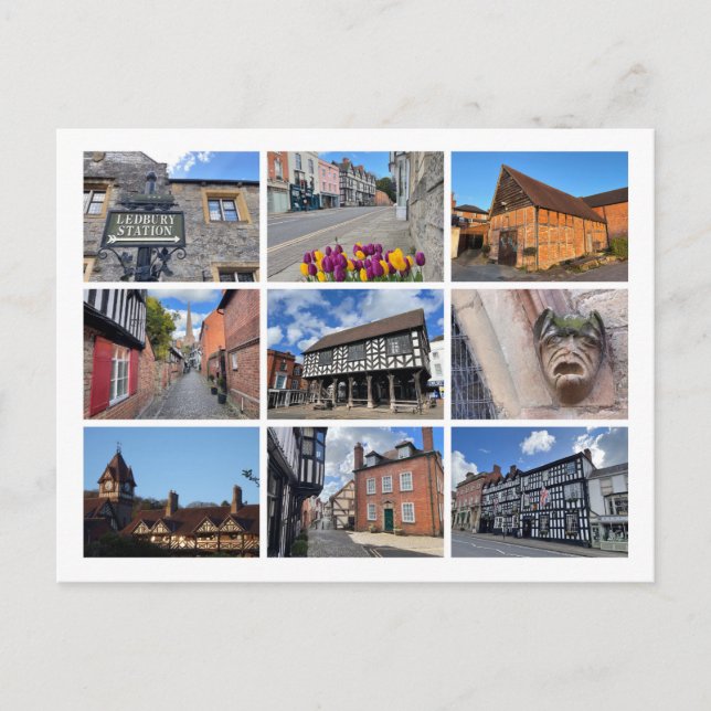 Cartes Pour Fêtes Annuelles Ledbury (Devant)
