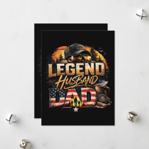 Cartes Pour Fêtes Annuelles Légendaire Mari Papa