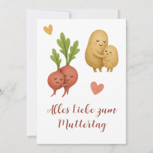 Cartes Pour Fêtes Annuelles Légumes doux-