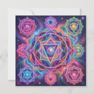 Cartes Pour Fêtes Annuelles Les 7 Chakras´10