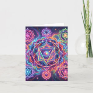 Cartes Pour Fêtes Annuelles Les 7 Chakras´10