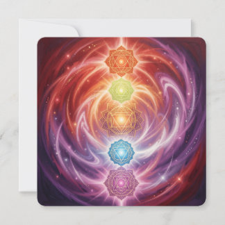 Cartes Pour Fêtes Annuelles Les 7 Chakras´10