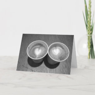 Cartes Pour Fêtes Annuelles Les amateurs de café