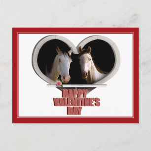 Cartes Pour Fêtes Annuelles Les amateurs de chevaux Valentine