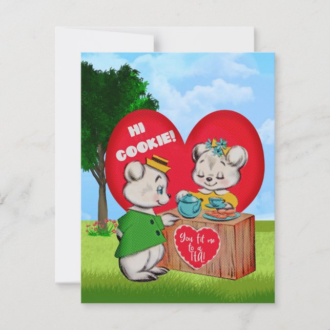 Cartes Pour Fêtes Annuelles Les amis de la Saint-Valentin (Devant)