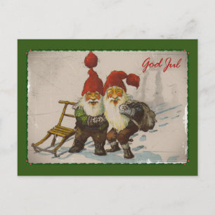 Cartes Pour Fêtes Annuelles Les amis de Noël Gnome