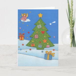 Cartes Pour Fêtes Annuelles Les Anges de Noël