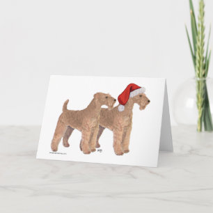 Cartes Pour Fêtes Annuelles Les Casques de Santa