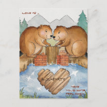 Les castors en amour