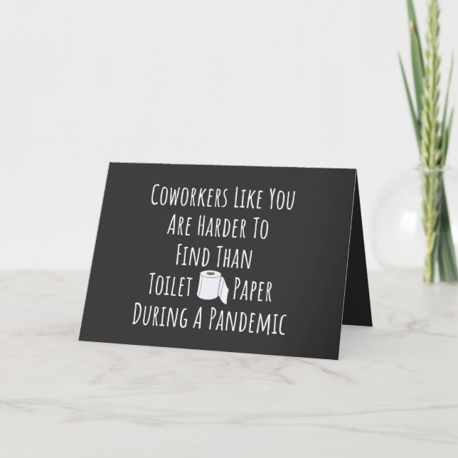 Cartes Pour Fêtes Annuelles Les collègues comme vous (Devant)