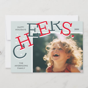 Cartes Pour Fêtes Annuelles LES COLORÉS ! Noël de vacances simples