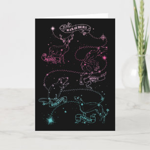 Cartes Pour Fêtes Annuelles Les constellations animales des Marauders