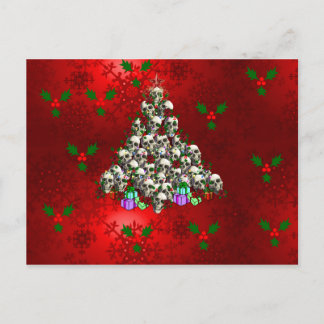 Cartes Pour Fêtes Annuelles Les crânes de Noël