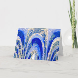 Cartes Pour Fêtes Annuelles Les eaux pures sont profondes