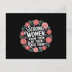 Cartes Pour Fêtes Annuelles Les femmes fortes les connaissent, les incarnent, 