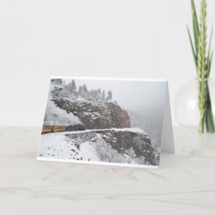 Cartes Pour Fêtes Annuelles Les gorges de Cascade à bord de l'Express polaire