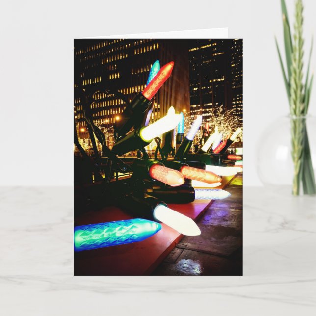 Cartes Pour Fêtes Annuelles Les Greetings de Season (Devant)