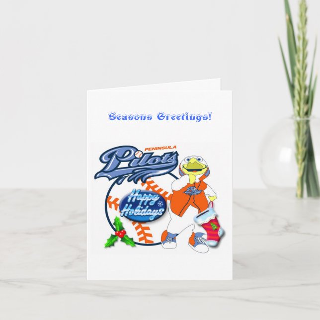 Cartes Pour Fêtes Annuelles Les Greetings de Slyder Seasons ! (Devant)