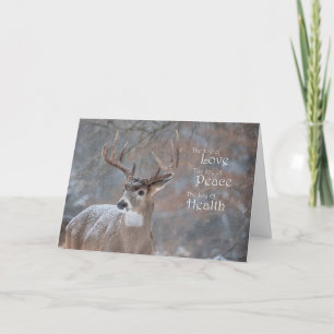 Cartes Pour Fêtes Annuelles Les Joies du Cerf de Noël