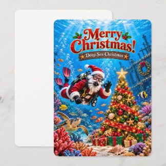 Cartes Pour Fêtes Annuelles Les joyeuses aventures du Père Noël | Le Père Noël
