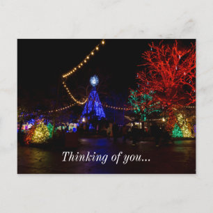 Cartes Pour Fêtes Annuelles Les lumières de Noël Galore