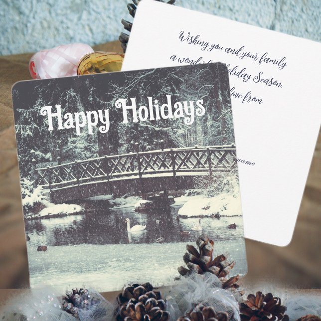 Cartes Pour Fêtes Annuelles Les merveilles hivernales (Créateur téléchargé)