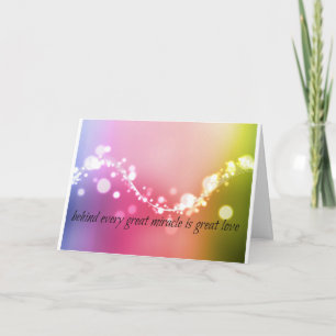 Cartes Pour Fêtes Annuelles Les miracles de Noël