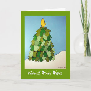 Cartes Pour Fêtes Annuelles Les plus chauds souhaits d'hiver