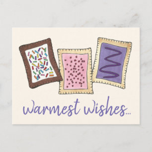Cartes Pour Fêtes Annuelles Les plus chauds Warm Toaster Breakfast Pâtisseries