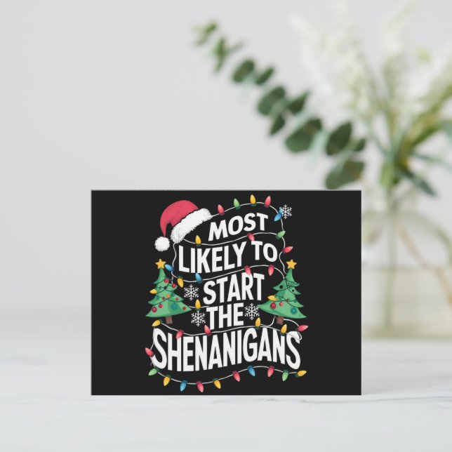 Cartes Pour Fêtes Annuelles Les Plus Susceptibles De Commencer Les Shenanigans (Debout devant)