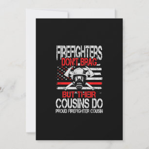 Cartes Pour Fêtes Annuelles Les pompiers ne se braquent pas, mais leurs cousin