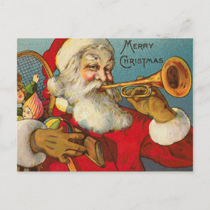 Cartes Pour Fêtes Annuelles Les postcards de Victorian Santa Christmas