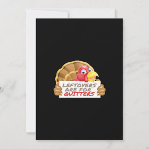 Cartes Pour Fêtes Annuelles Les Restes Sont Pour Les Lâcheurs Amusement De Tha