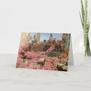 Cartes Pour Fêtes Annuelles Les Roses d'Heliogabalus