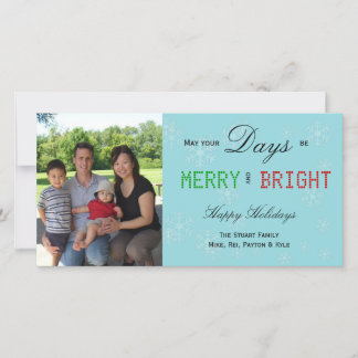 Cartes Pour Fêtes Annuelles Les Snowflakes Joyeux Et Lumineux