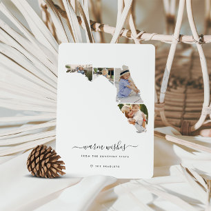 Cartes Pour Fêtes Annuelles Les souhaits chauds Florida Holiday Photo Collec