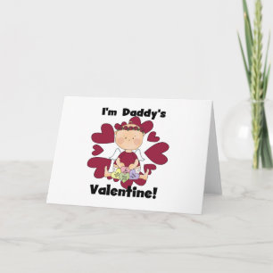 Cartes Pour Fêtes Annuelles Les T-shirts de Saint Valentin de Girl Cupid Daddy