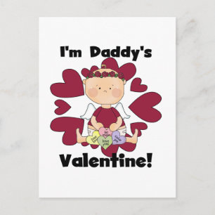 Cartes Pour Fêtes Annuelles Les T-shirts de Saint Valentin de Girl Cupid Daddy