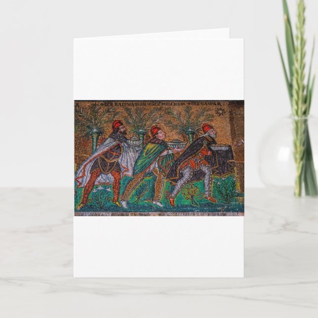 Cartes Pour Fêtes Annuelles Les Trois Sages (Devant)