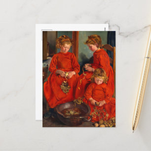 Cartes Pour Fêtes Annuelles Les trois soeurs de Leon Frederic