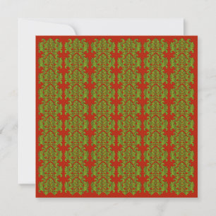 Cartes Pour Fêtes Annuelles Les Vacances Damas Et Stripes