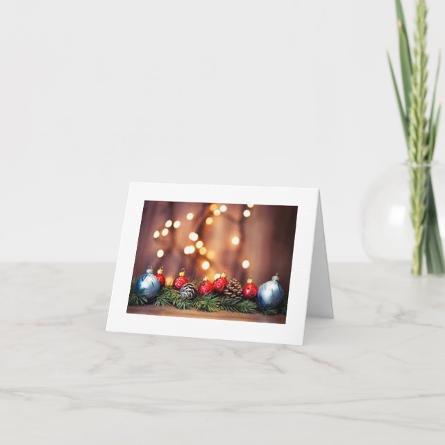 CARTES POUR FÊTES ANNUELLES LES VACANCES NE SERAIENT PAS JEUX SANS "VOUS" (Devant)