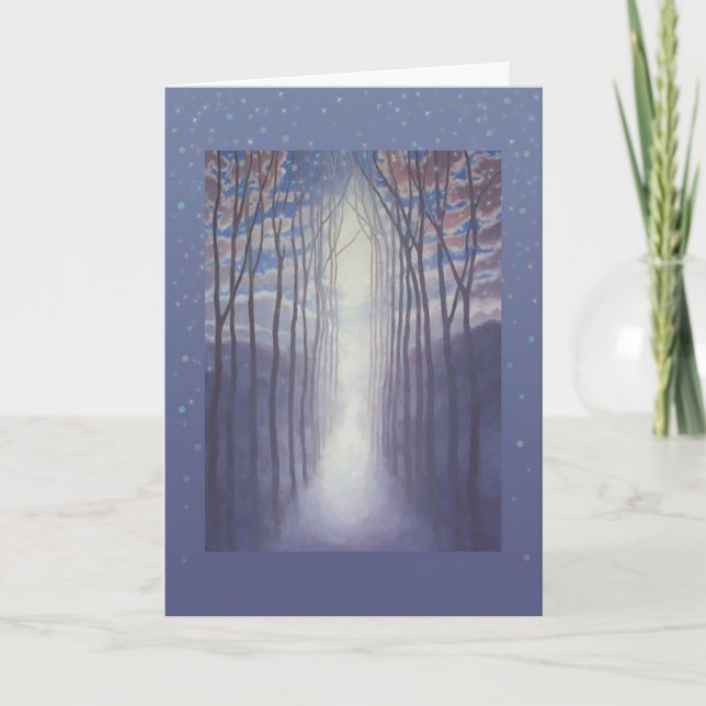 Cartes Pour Fêtes Annuelles Les vacances placent toujours (Devant)