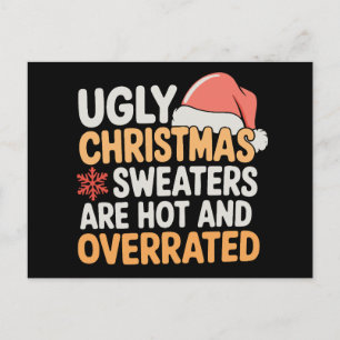 Cartes Pour Fêtes Annuelles Les vilains pulls de Noël sont tendance et suresti