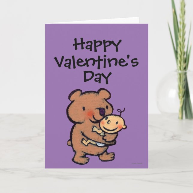 Cartes Pour Fêtes Annuelles Leslie Patricelli Big Brown Bear Hug (Devant)