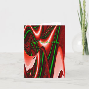 Cartes Pour Fêtes Annuelles L'esprit de l'amour et de l'espoir Abstrait 3D Rai