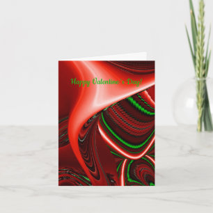 Cartes Pour Fêtes Annuelles L'esprit de l'amour et de l'espoir Abstrait 3D Rai