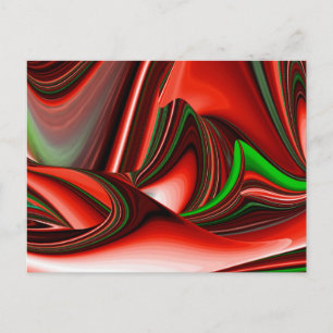 Cartes Pour Fêtes Annuelles L'esprit de l'amour et de l'espoir Abstrait 3D Rai