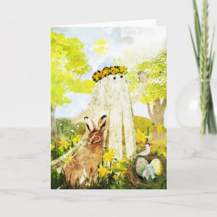 Cartes Pour Fêtes Annuelles L'Esprit d'Ostara